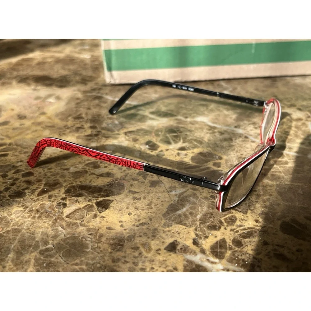 Valentino 0Q04 Black/Red  Eyeglasses 50[]15-135 5430 Frame Only